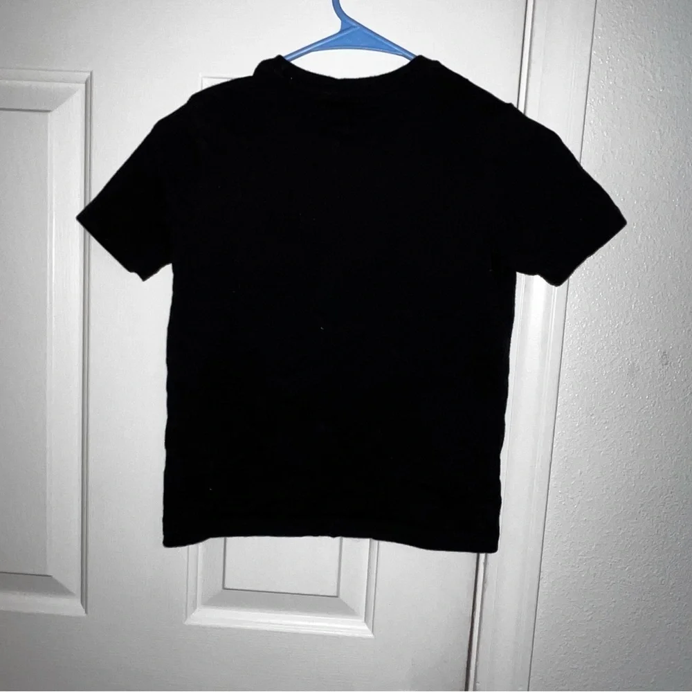 Kids Old Navy Black Jurassic Park T Shirt Size 8 EUC